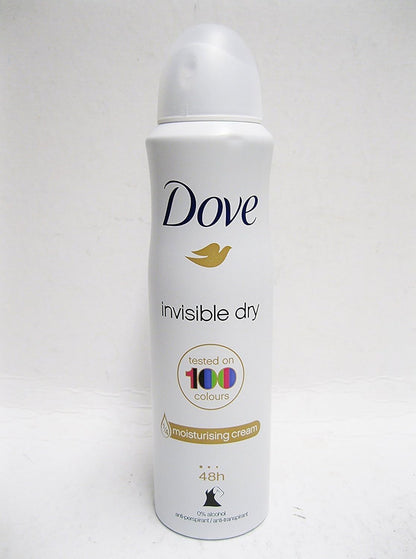 Lote de 6 desodorantes antitranspirantes INVISIBLE DRY BY DOVE 150ml
