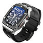 Correa de reloj resistente PEIPEIJIA con funda compatible con correas de apple watch para hombres, protector de pantalla de apple watch de 44 mm con correa de reloj, correas de apple watch para mujeres iWatch 6 5 4 SE