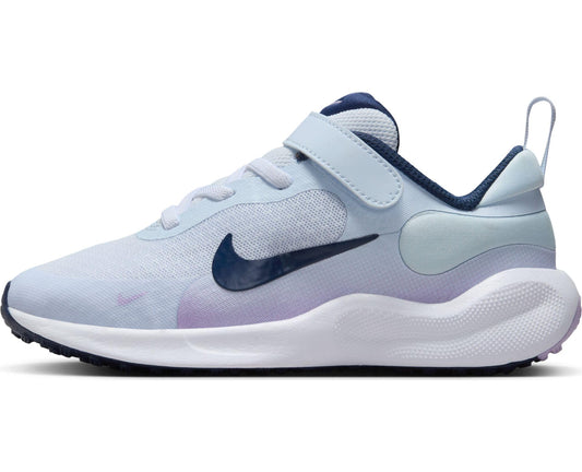 Zapatillas casual Nike Revolution 7 para hombre (FB7690-004 Football Grey/Midnight Navy-Lilac Bloom) Talla 13