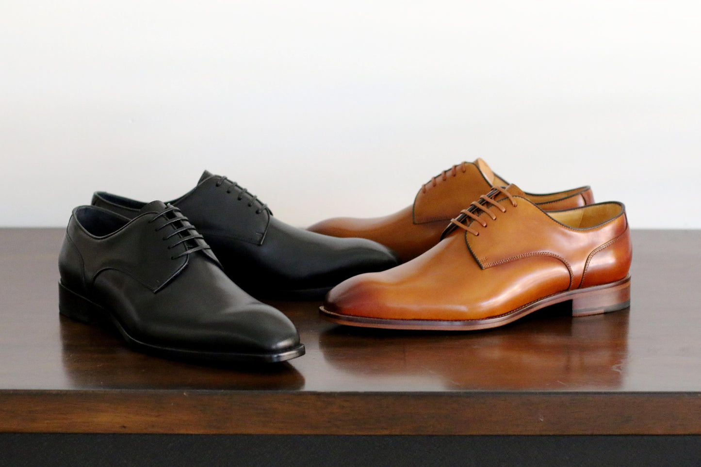 Carrucci Derby Calfskin - Black