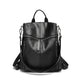 Women's Slouchy Fashionable Cowhide Soft Leather Backpacks