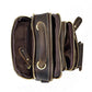 Men's Leather Crazy Horse Cowhide Across Men's Shoulder Bags