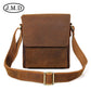 Men's Vintage Genuine Leather Minority Simple Crazy Men's Messenger Bags