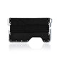 Genuine Leather Aluminum Alloy Metal Corkscrew Card Holder