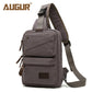Men's Flying Canvas Korean Style Ear Hole Men's Chest Bags