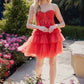 Juliet JT923S Dress Leaf Lace Corset with Ruffle Tulle Skirt
