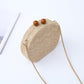 Women's Woven Material Round Banquet Hand-held Evening Bags