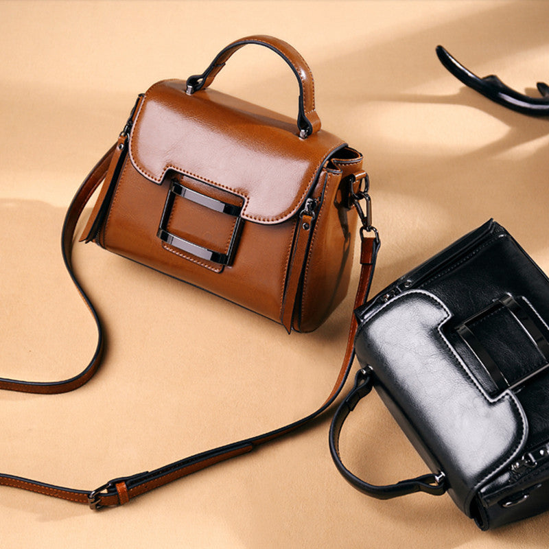 Women's Cowhide Genuine Leather Fashion Best Selling Shoulder Bags