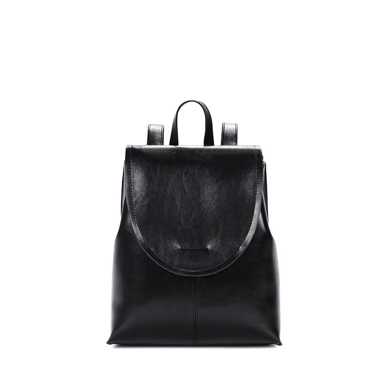 Graceful Women's Slouchy Pretty Leather Join Backpacks