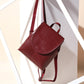 Graceful Women's Slouchy Pretty Leather Join Backpacks