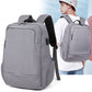 Classic Men's Business Computer Waterproof Rechargeable Backpacks