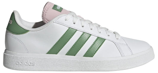 adidas Zapatillas Bajas No-Fútbol para Mujer Cloud White Preloved Green Clear Pink 7