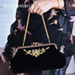 Women's Red Fashion Dinner Chain Lifting Double Bags