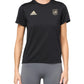 adidas Womens FC Short Sleeve Pre-Game T-Shirt Black/Los Angeles Football Club Large