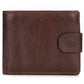 Men's Leather Short First Layer Cowhide Clutch Purses