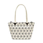 Women's Plaid Simple Fashion Horizontal Clear Shoulder Bags