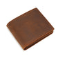 Men's Leather Short Business First Layer Cowhide Ladies Wallets