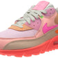 Nike Air Max 90 para mujer Crimson brillante/Platino puro 12