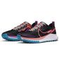 Zapatillas de running de trail para hombre Nike Pegasus Trail 4 Negro/Púrpura intenso/Verde esmalte/Carbón mágico 9 M US