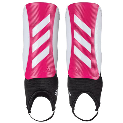 Espinilleras Adidas Tiro Match para Jóvenes (Talla L) - Nombre de Confianza en el Campo de Fútbol Escudos Rígidos con Respaldo de Goma EVA Tobilleras Protectoras Uniones de Gancho y Bucle para un Ajuste Seguro