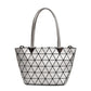 Women's Plaid Simple Fashion Horizontal Clear Shoulder Bags