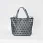 Women's Clearance Geometric Diamond Pattern Fashion Portable Special Bucket Bags