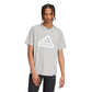 adidas Mens Tall Size Modern Essentials Graphic T-Shirt Medium Grey Heather