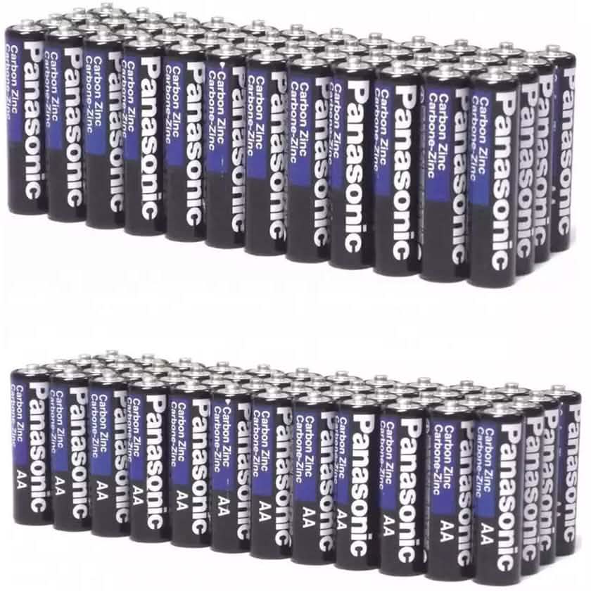 Paquete de 96: Pilas Panasonic Super Heavy Duty - Paquete económico