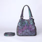 Women's Geometric Luminous Fashion Rhombus Single Variety Handbags