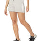 adidas Womens Essentials Linear French Terry Shorts Medium Grey Heather White XX-Small Petite