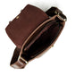 Side Leather Messenger Bag
