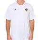 adidas Camiseta Prepartido Manga Corta Hombre Los Angeles Galaxy Local Estoico Blanco/La Galaxy Talla Small Tall