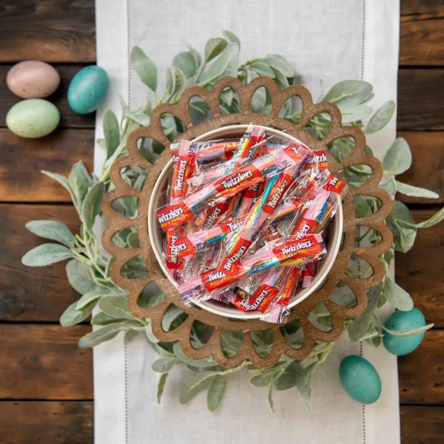 Caramelos Twizzlers Pull 'n' Peel – Explosión de fresa retorcida – Bolsa de gran valor