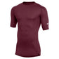 Nike Mens Pro Fitted Half Sleeve Tee (XX-Large Dark Maroon)