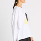 Pima Cotton "Solar" Luxury Boxy Tee - As Shown