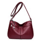 Women's Soft Leather Mother Big Generous Crossbody Bags