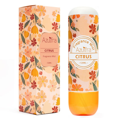 Azulfra Body Fragrance Mist Citrus Body spray para mujeres Brumizador Corporal de Larga Duración 4fl.oz