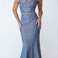 CLEARANCE - Eureka 9811 Cold-Shoulder Mermaid Long Dress (Size L)