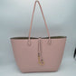 Classic Trapeze Tote Bag with Dual Handles and Ring Detail