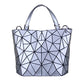 Rhombus Korean Style Fashionable Matte Finish Crossbody Bags