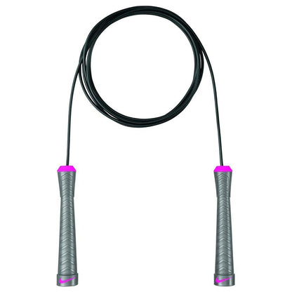 Nike Fundamental Speed Rope NS Gris Oscuro/Rosa Vivo