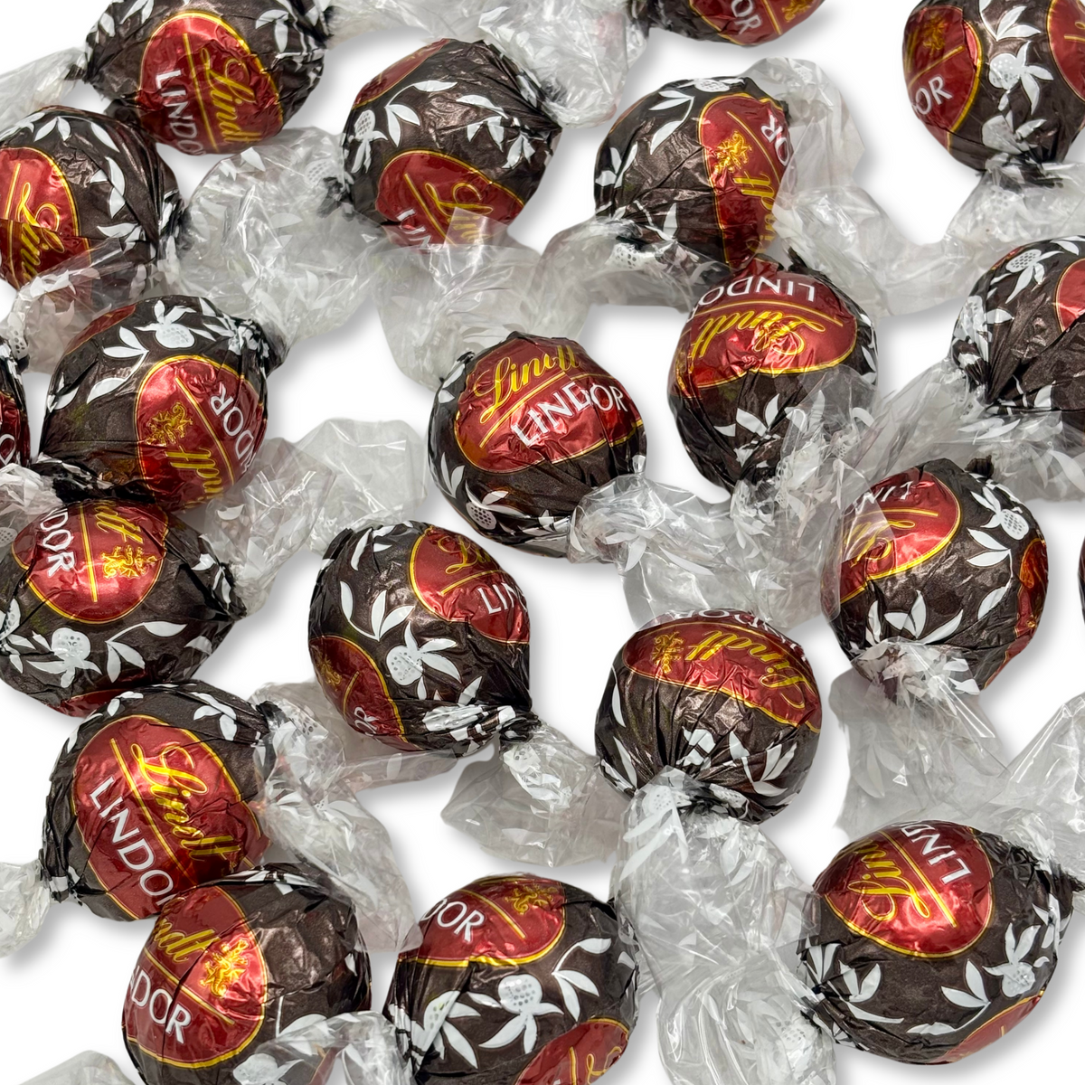 Lindt LINDOR Trufas de Chocolate Negro y Fresa – Bolsa de Valor a Granel