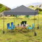 9.5 x 9.5 Feet Pop up Canopy Tent with Adjustable Heights