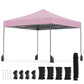 9.5 x 9.5 Feet Pop up Canopy Tent with Adjustable Heights