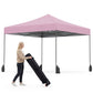 9.5 x 9.5 Feet Pop up Canopy Tent with Adjustable Heights