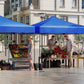 9.5 x 9.5 Feet Pop up Canopy Tent with Adjustable Heights