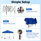 9.5 x 9.5 Feet Pop up Canopy Tent with Adjustable Heights