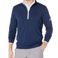 adidas Mens Quarter Zip Pullover Collegiate Navy X-Large