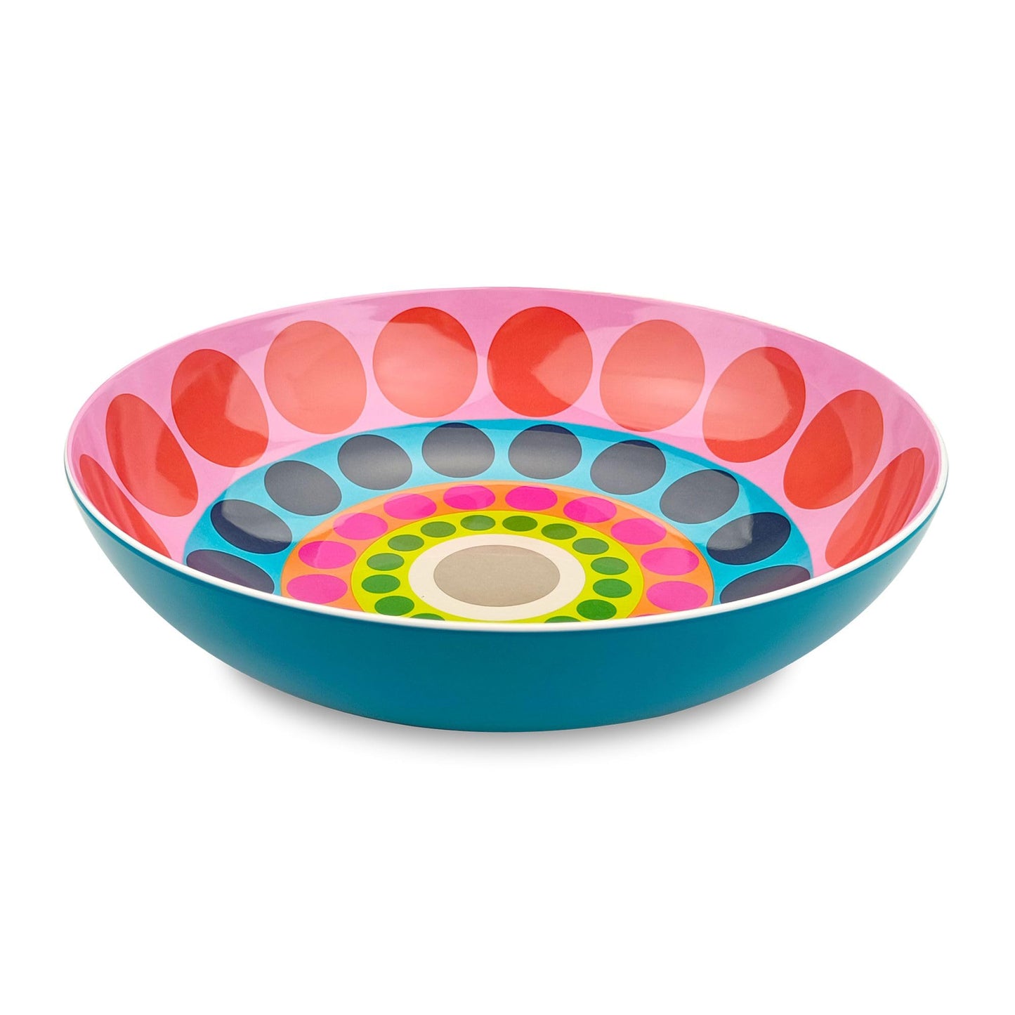 Cuenco para servir French Bull de 29,8 cm - Vajilla de melamina - Ensalada, pasta para mezclar (Dial)