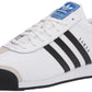 adidas Originals Mens Samoa Retro Sneaker Running Shoe White/Black 11.5 M US